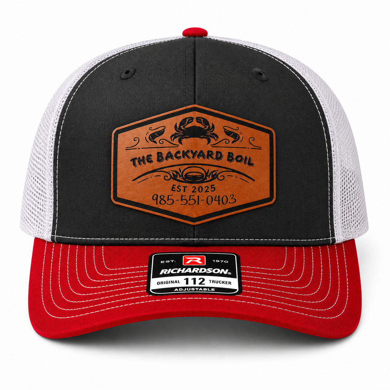 Backyard Boil - Hat (Red)