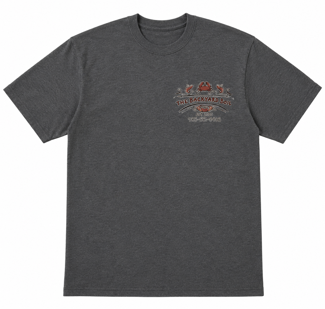 Backyard Boil - Shirt (Grey)