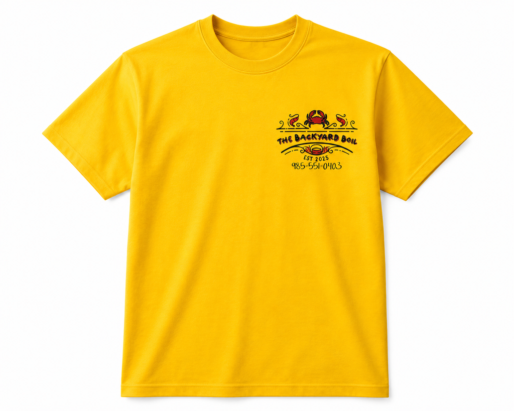 Backyard Boil - Shirt (Yellow)