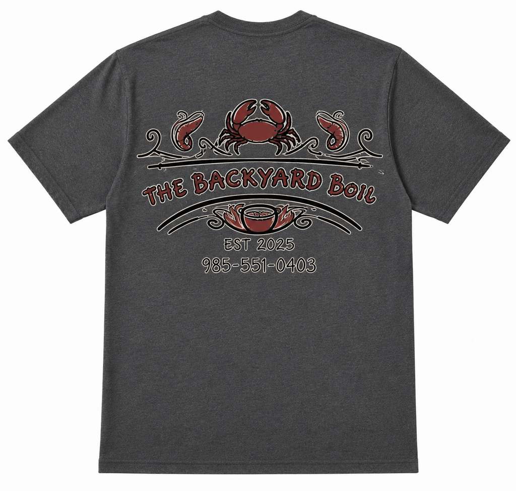 Backyard Boil - Shirt (Grey)
